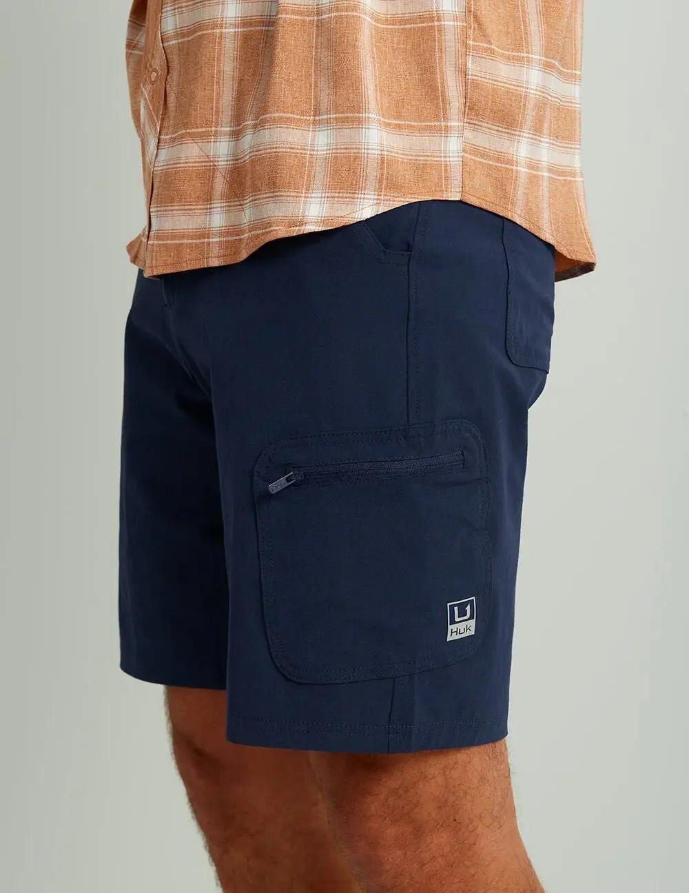 Huk NWT Next Level 10.5 Inch Shorts Blue Sz S Fishing Outdoor Athletic